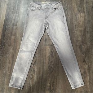 Rockstar Gray Mid-rise Jeans, size 10R